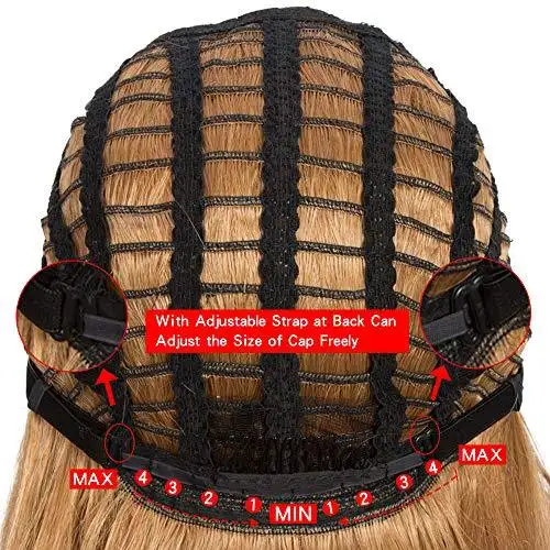 Wavy Hair Wig with Bangs - Image 6