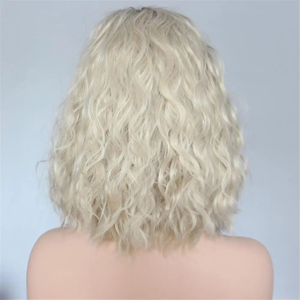 Gail Wavy Heat Resistant Hair Synthetic Lace Front Wig - Image 4