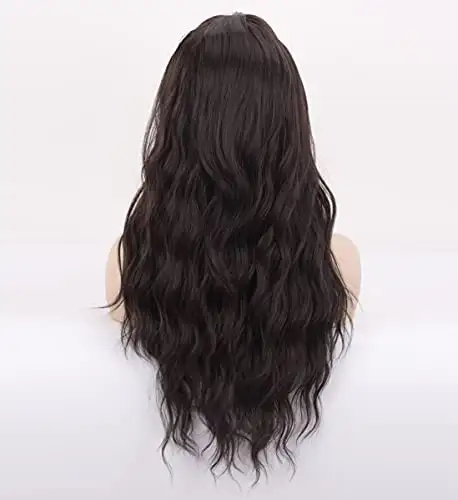 Wavy Long Synthetic Wig with Center Part - Image 17