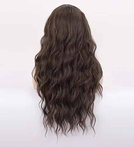 Wavy Long Synthetic Wig with Center Part - Image 4