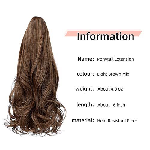 Wavy Ponytail Extension - Image 26