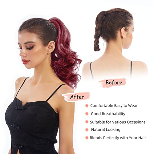 Wavy Ponytail Extension - Image 40