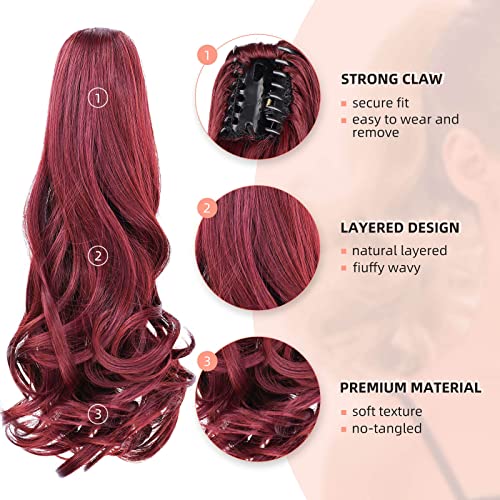 Wavy Ponytail Extension - Image 41