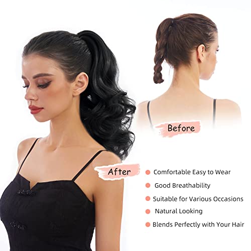 Wavy Ponytail Extension - Image 55