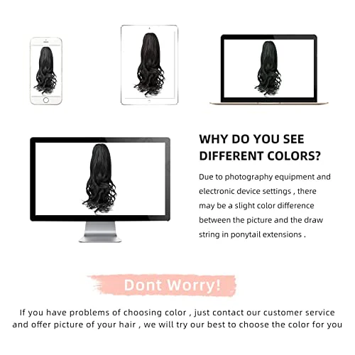 Wavy Ponytail Extension - Image 58