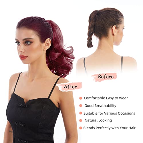 Wavy Ponytail Extension - Image 81