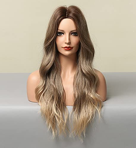 Wavy Silver Platinum Grey Mixed Wig - Image 26