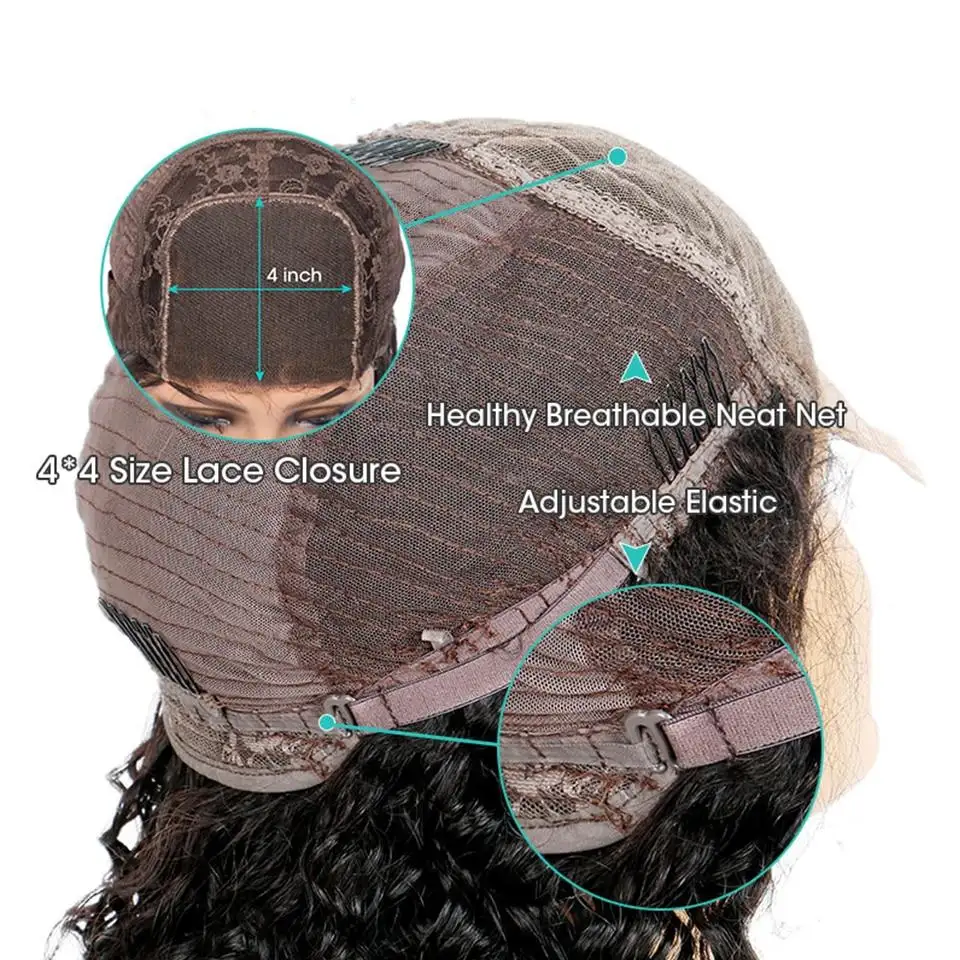 Whitney Afro Kinky Curly Bob Wig - Image 4