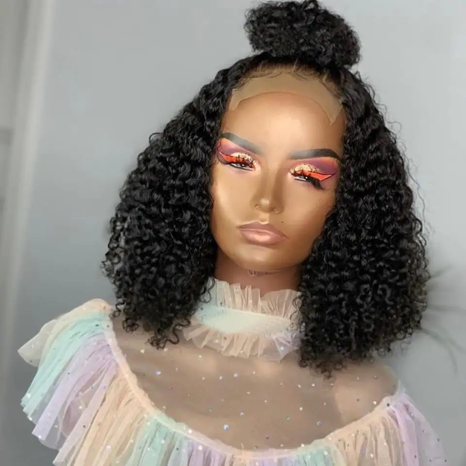 Whitney Afro Kinky Curly Bob Wig - Image 5