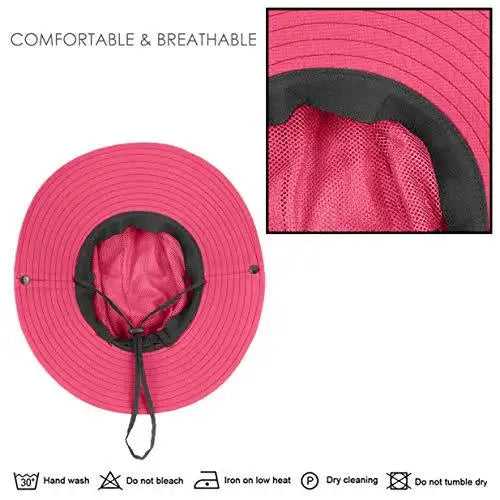 Wide Brim UV Protection Sun Hat - Image 13