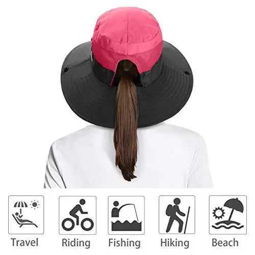 Wide Brim UV Protection Sun Hat - Image 15