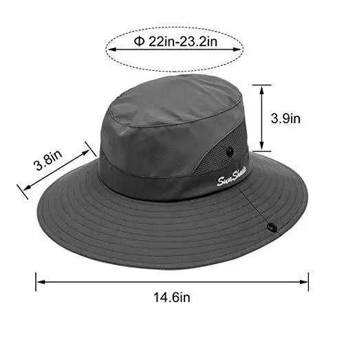 Wide Brim UV Protection Sun Hat - Image 17