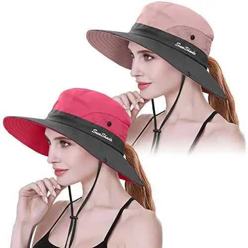 Wide Brim UV Protection Sun Hat - Image 19