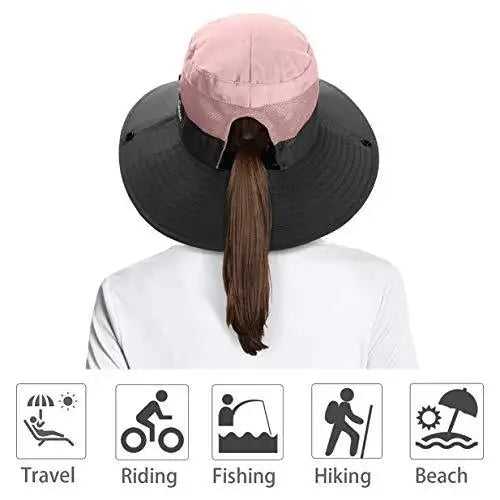 Wide Brim UV Protection Sun Hat - Image 20