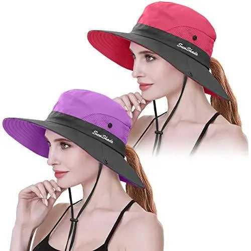 Wide Brim UV Protection Sun Hat - Image 8