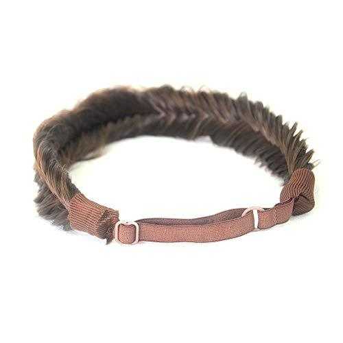 Wide Fishtail  Braided Headband Elastic Stretch Hairpiece - Image 56
