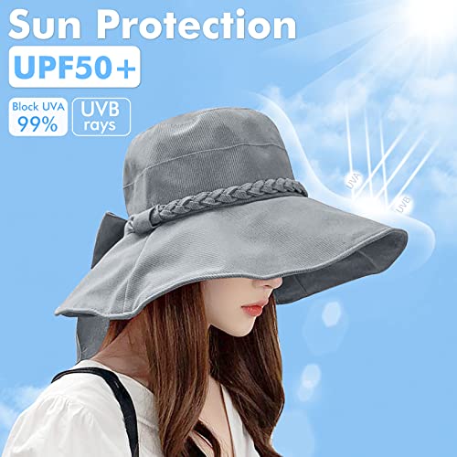 Women's Beach Sun Hat Ultra Wide Brim - Image 15