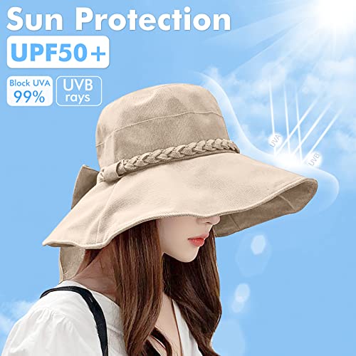 Women's Beach Sun Hat Ultra Wide Brim - Image 22