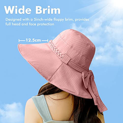 Women's Beach Sun Hat Ultra Wide Brim - Image 3