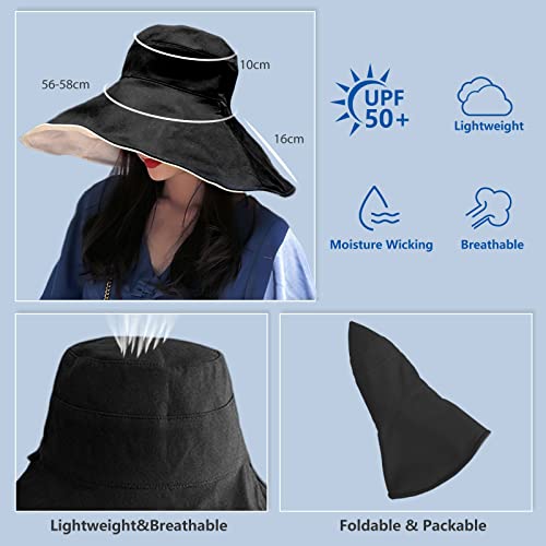 Women's Beach Sun Hat Ultra Wide Brim - Image 33