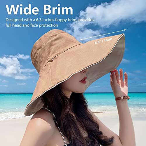 Women's Beach Sun Hat Ultra Wide Brim - Image 35