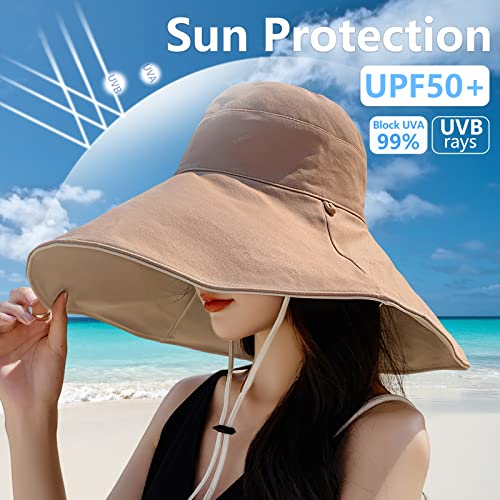 Women's Beach Sun Hat Ultra Wide Brim - Image 36