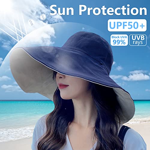 Women's Beach Sun Hat Ultra Wide Brim - Image 42