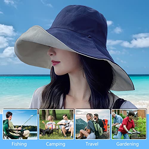 Women's Beach Sun Hat Ultra Wide Brim - Image 45