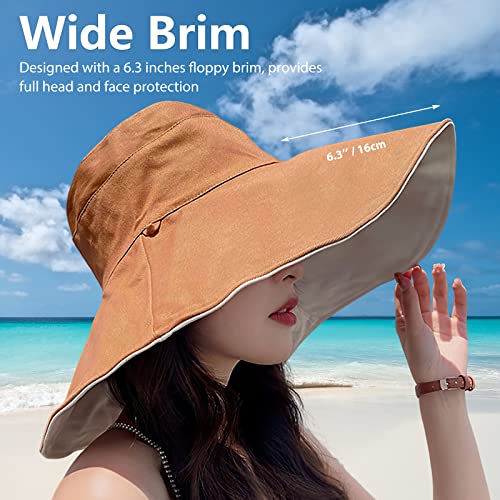 Women's Beach Sun Hat Ultra Wide Brim - Image 47