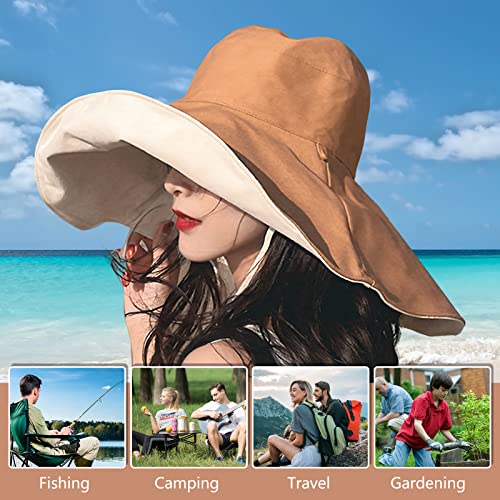 Women's Beach Sun Hat Ultra Wide Brim - Image 51