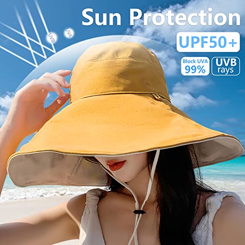 Women's Beach Sun Hat Ultra Wide Brim - Image 54