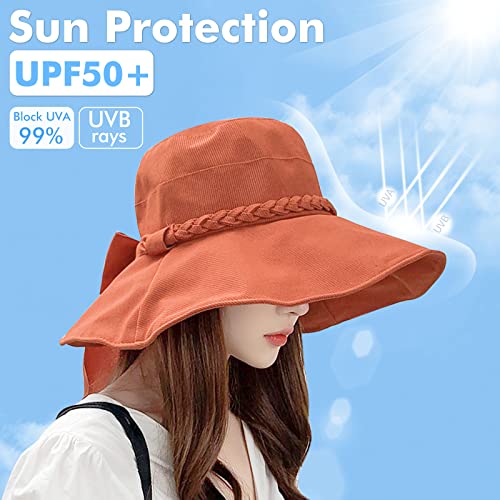 Women's Beach Sun Hat Ultra Wide Brim - Image 8