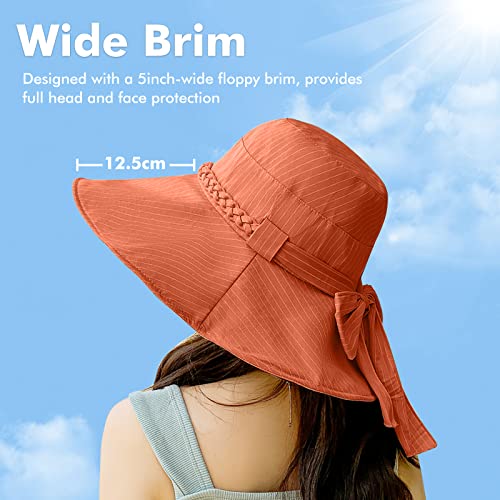 Women's Beach Sun Hat Ultra Wide Brim - Image 9