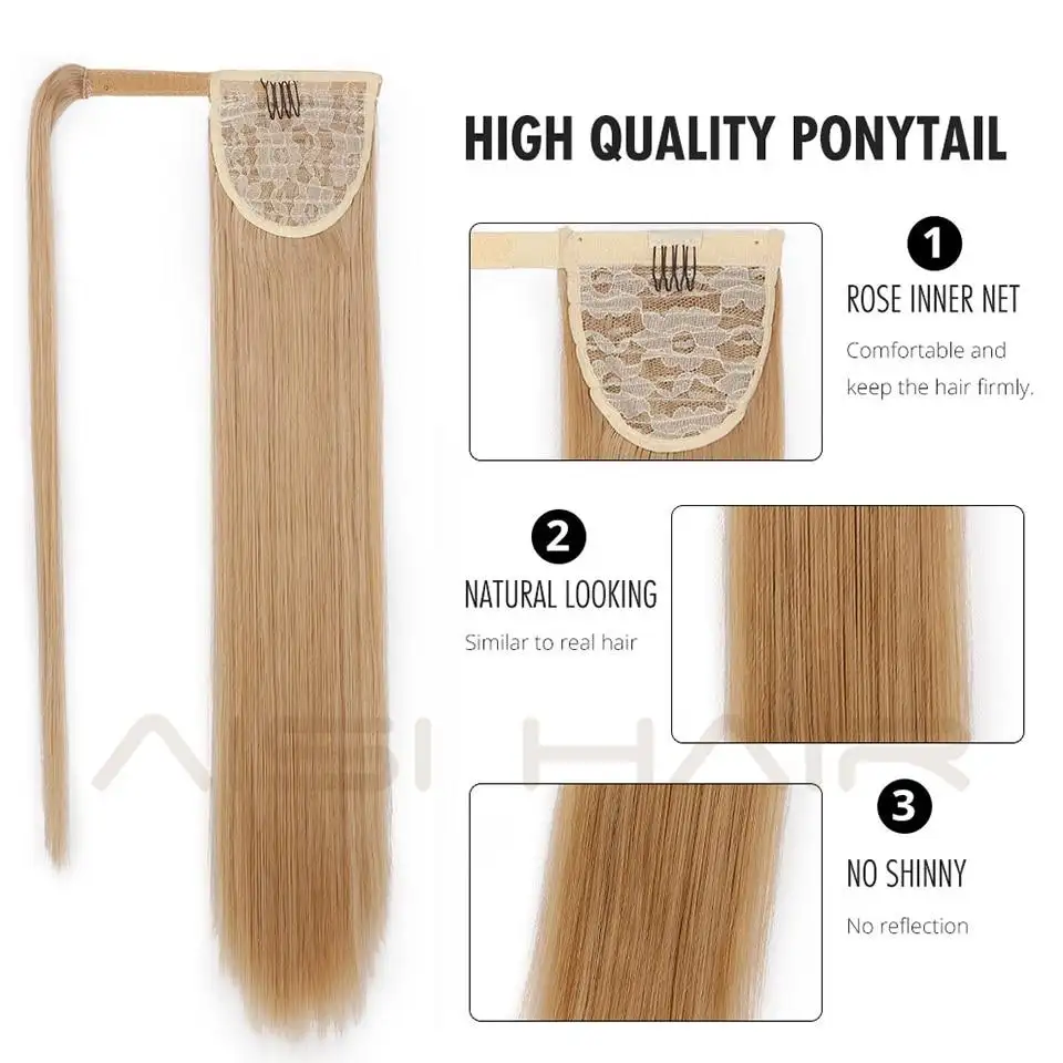 Wrap around Heat Friendly Ponytail Extension - Image 6