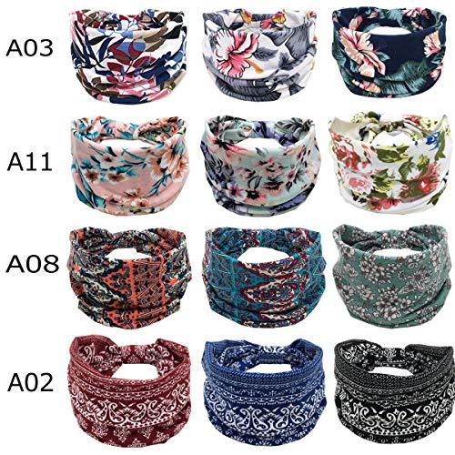 Yoga Headbands Hair Accessories Set - Image 55