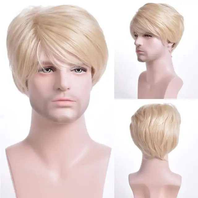 Zack Thomas Heat Friendly Fibre Mens Wig - Image 11