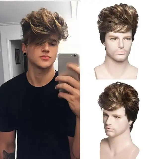 Zack Thomas Heat Friendly Fibre Mens Wig - Image 12