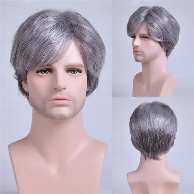 Zack Thomas Heat Friendly Fibre Mens Wig - Image 14
