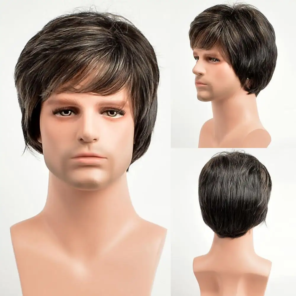 Zack Thomas Heat Friendly Fibre Mens Wig - Image 4
