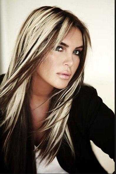 Zamber Human Hair Lace Wig – Black with Chunky Piano Blonde Highlights - Image 5